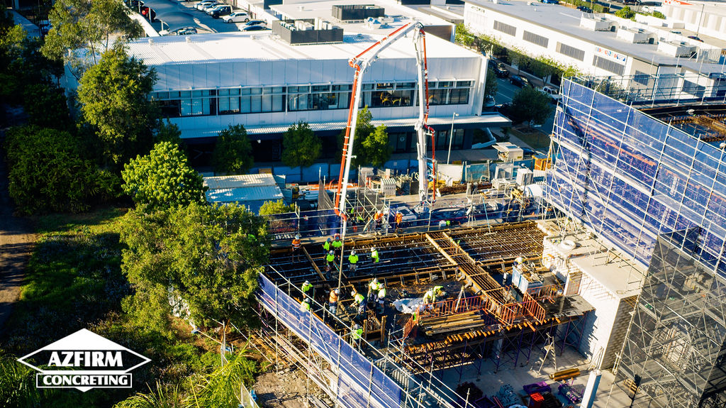 Aerial — Early Morning Site
