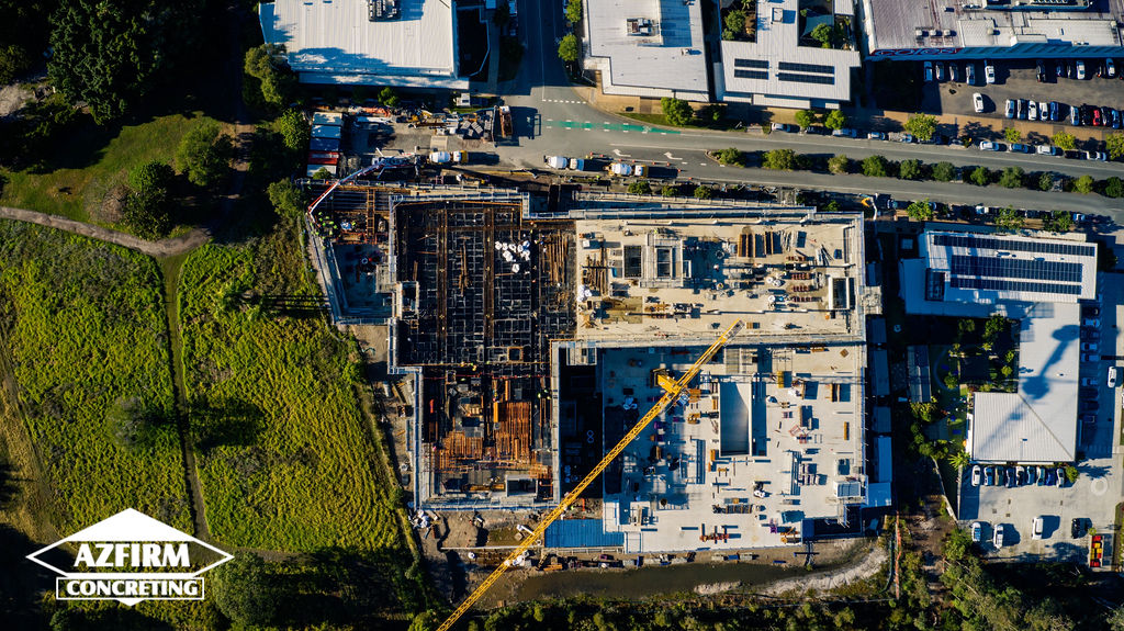 Aerial — Exposed Aggregate, Noosa